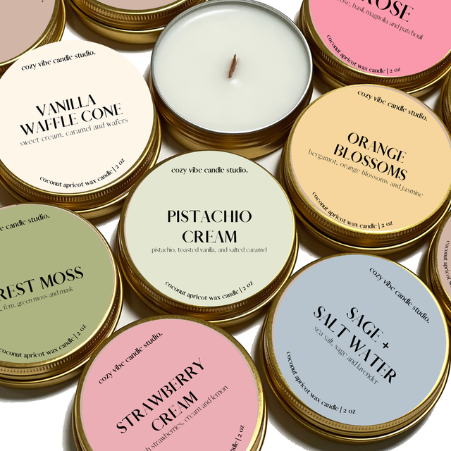 Cozy Vibe Candle Studio: Women-Owned Candles for Calm, Comfort & Sustainable Style